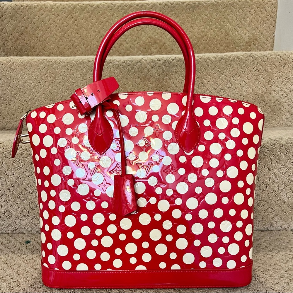 Authentic Louis Vuitton limited Yayoi Kusama Dot Lockit